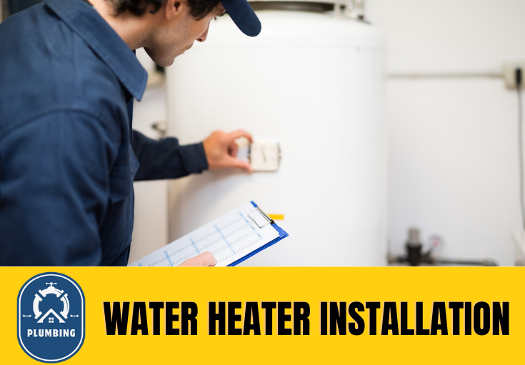water heater installation Folkestone